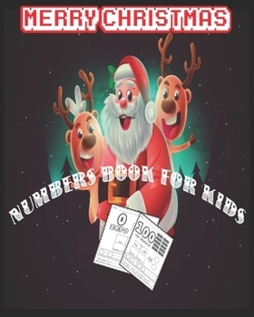 merry christmas numbers book for: smart book to  learning numbers from 0 to 100 best book for learn and colored numbers Christmas Coloring Book for ... Coloring Book for Kids Fun Children’s