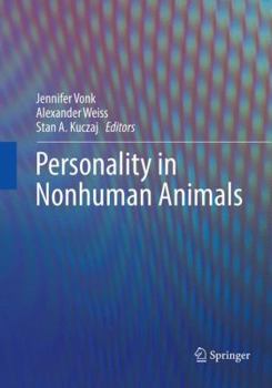 Paperback Personality in Nonhuman Animals Book
