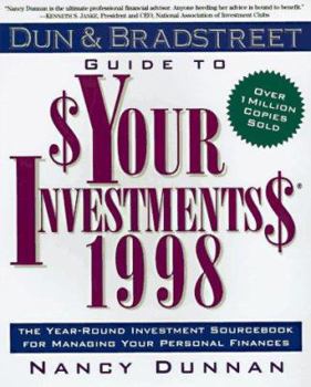 Paperback Dun & Bradstreet Guide to $Your Investments$ 1998 Book