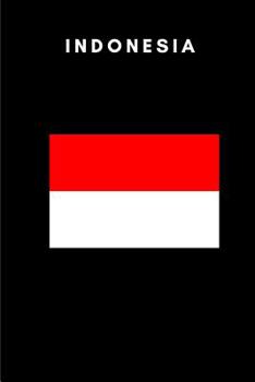 Paperback Indonesia: Country Flag A5 Notebook to write in with 120 pages Book