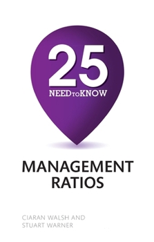 Paperback 25 Need-To-Know Management Ratios (Book) Book