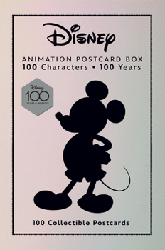 Disney and Pixar Postcard Set: 100 Characters Throughout 100 Years of Animation