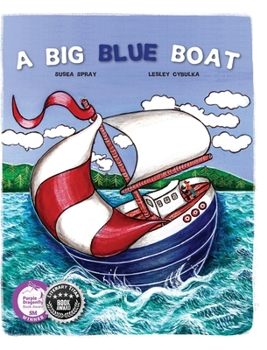 Hardcover A Big Blue Boat Book