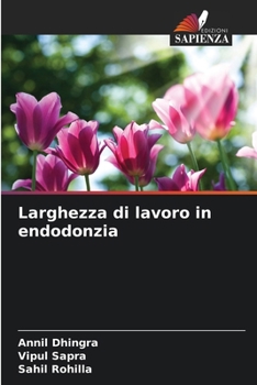Paperback Larghezza di lavoro in endodonzia [Italian] Book