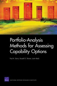 Paperback Portfolio-Analysis Methods for Assessing Capability Options Book