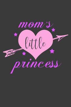 Mom's little princess: 100 graph paper 5x5 Pages Large Big 6" x 9"  for school boys, girls, kids and pupils princess and prince