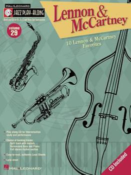Paperback Lennon and McCartney: Jazz Play-Along Volume 29 Book