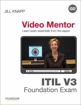 Paperback ITIL V3 Foundation Exam Video Mentor [With DVD] Book