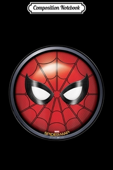 Paperback Composition Notebook: Marvel Spider-Man Homecoming A Perfect Webbed Circle Journal/Notebook Blank Lined Ruled 6x9 100 Pages Book