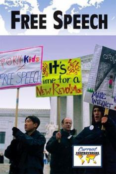 Hardcover Current Controversies - Free Speech (hardcover edition) Book