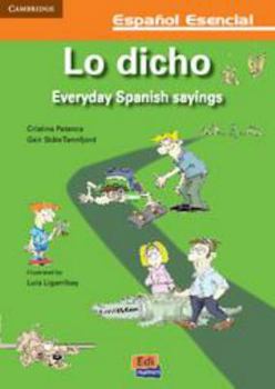 Paperback Lo Dicho [Spanish] Book