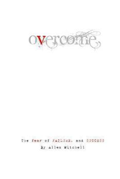 Paperback Overcome. The fear of failure and success. Book