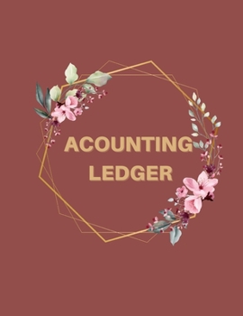 Paperback Accounting Ledger: Bookkeeping Ledger For Small Business Book