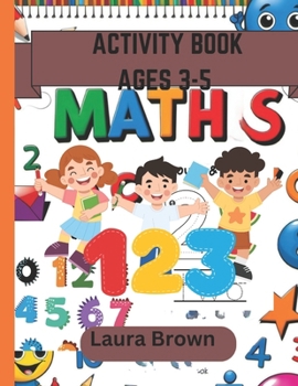 Paperback Maths Activity Book for Kids [Large Print] Book
