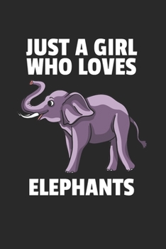 Elefant Notizbuch: Elefant Notizbuch f�r Liebhaber / Notizheft / Notizblock A5 (6x9in) Dotted Notebook / Punkteraster / 120 gepunktete Seiten