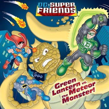Paperback Green Lantern vs. the Meteor Monster! Book