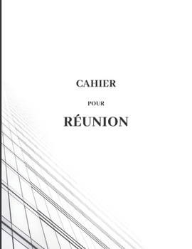 Paperback Cahier pour r?union [French] Book