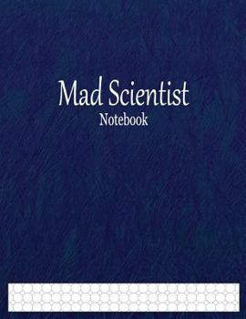Paperback Mad Scientist Notebook: 1/3" Octagonal Graph Paper Ruled Book