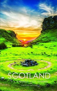 Scotland 5 x 8 Weekly 2020 Planner: One Year Calendar