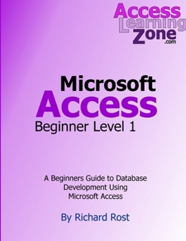 Paperback Microsoft Access Beginner Level 1 Book