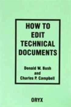 Paperback How to Edit Technical Documents: Workbook Book