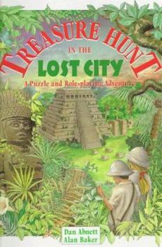 Hardcover Treasure Hunt in the Lost City: A Puzzle and Role-Playing Adventure Book