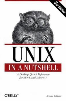 Paperback UNIX in a Nutshell: System V Edition, 3rd Edition (In a Nutshell (O'Reilly)) Book