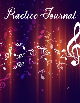 Paperback Practice Journal: A Weekly Lesson Planner for Music Students and Their Teachers Book