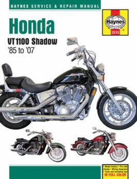Hardcover Honda Vt1100 Shadow: '85 to '07 Book