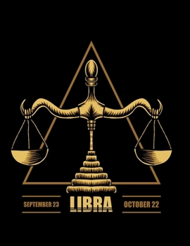 Libra: Zodiac Sign Large Lined Journal 8.5 x 11 300 Pages
