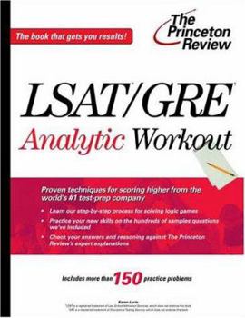 Paperback Analytic Workout for the LSAT and GRE Exams Book