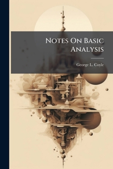 Paperback Notes On Basic Analysis Book