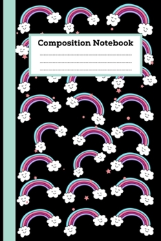 Paperback Composition Notebook: Composition Notebook: Cute Unicorn Notebook for girls Book