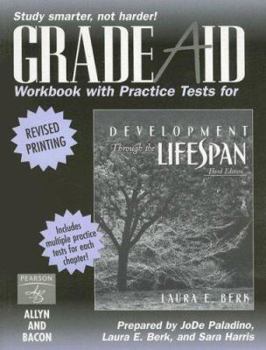 Paperback Development Through the Lifespan, Grade Aid Workbook with Practice Tests Book