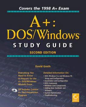 Hardcover DOS/Windows Study Guide [With Includes an Exclusive Test-Prep Program, Resources] Book