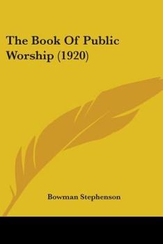 The Book of Public Worship