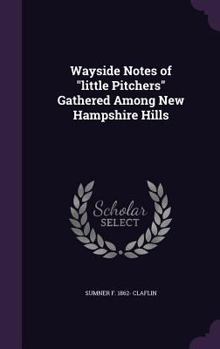 Hardcover Wayside Notes of "little Pitchers" Gathered Among New Hampshire Hills Book