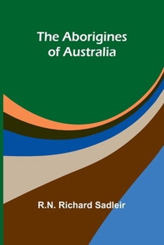Paperback The Aborigines of Australia Book