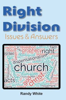 Perfect Paperback Right Division Issues & Answers Book