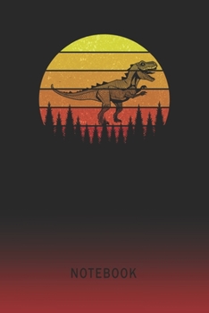 Notebook: T Rex Skeleton Tyrannosaurus Dinosaur Blank Wide Ruled Lined Paper Notepad | Writing Pad Journal | Assignment Taking Class Notes Homework ... & University Organizer | Student Teacher