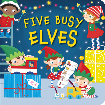 Board book Five Busy Elves Book