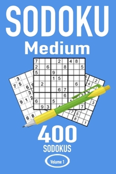 Paperback Sudoku Puzzle Books For Adults Medium Book