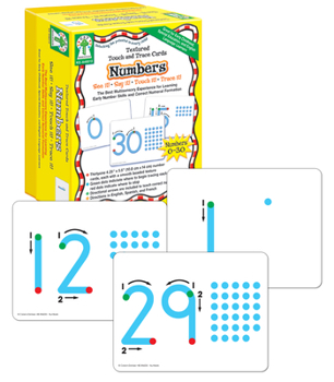 Misc. Textured Touch and Trace: Numbers: The Best Multisensory Experience for Learning Early Number Skills and Correct Numeral Formation Book