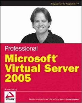 Paperback Professional Microsoft Virtual Server 2005 Book