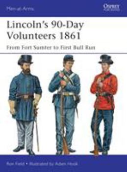 Lincoln's 90-Day Volunteers 1861: From Fort Sumter to First Bull Run - Book #489 of the Osprey Men at Arms