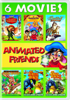DVD Animated Friends 6-Movie Collection Book