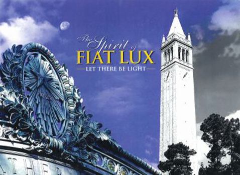 Hardcover The Spirit of Fiat Lux Book