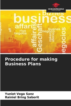 Paperback Procedure for making Business Plans Book