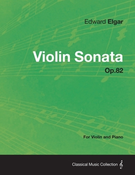 Paperback Violin Sonata Op.82 - For Violin and Piano Book