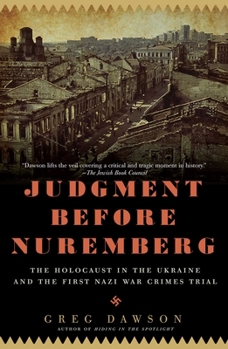 Paperback Judgment Before Nuremberg Book
